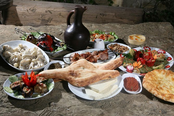 7-Day Georgian Wine and Culinary Private Tour with Cooking Class - Kakheti day: monasteries, Napareuli cellars, and the Khareba underground tasting
