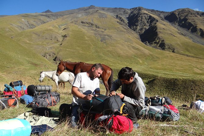 7-day hiking expedition to Tusheti through the Atsunta pass - Atsunta Pass (3431 m): the tough day that defines the whole trek