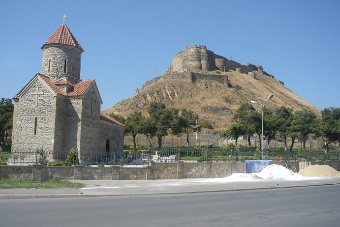 Ancient Georgia Group Tour: Mtskheta,Jvari, Gori, Uplistsikhe - Jvari Monastery at the river confluence, and why the stop is short