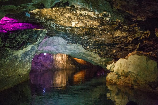 CANYONS & CAVE Tour from Kutaisi - Okatse, Martvili & Prometheus - Prometheus Cave: 80 meters down, and yes, there’s a hall of love
