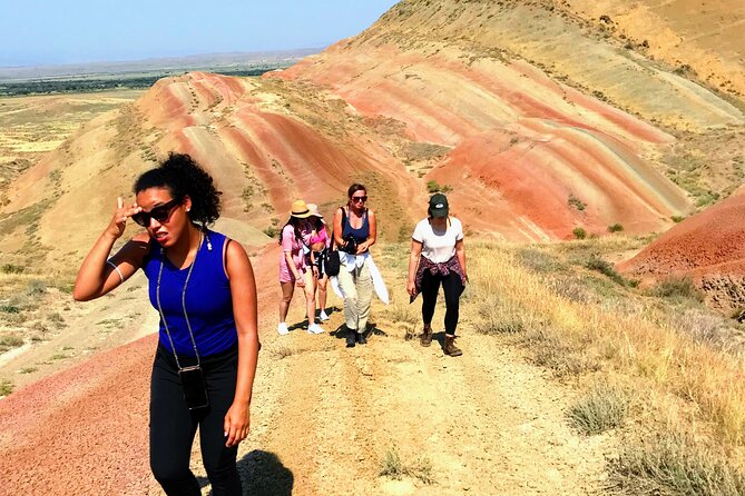 David Gareji and Real Rainbow Mountains Off-Road adventure + hike - David Gareja Monastery complex: cave life, watch-tower moments, and border views
