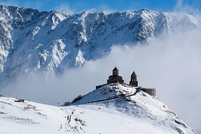 Day Tour Tbilisi – Ananuri – Kazbegi – Tbilisi - Kazbegi and the Gergeti Trinity Church: faith meets isolation