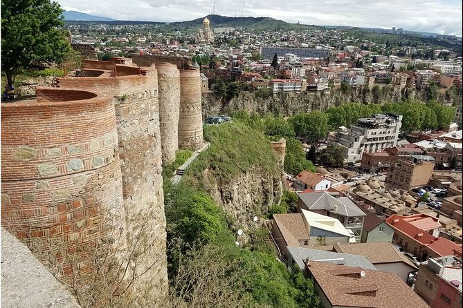 Day Tour Tbilisi - Mtskheta - Jvari - Chronicles of Georgia Monument-Tbilisi - Sioni Cathedral, Anchiskhati Basilica, and the Rezo Gabriadze clock tower
