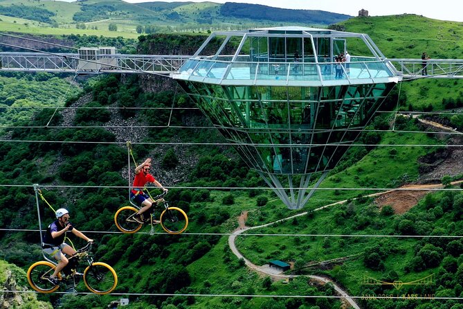 Diamond Bridge Dashbashi Shavnabada& AZEULA fortress PRIVATE Trip - Kass Land and the diamond-shaped glass bridge: your main photo hour