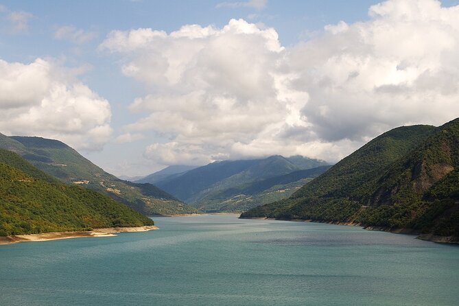 From Tbilisi: Kazbegi Day Tour, Gergeti Trinity, Ananuri &Gudauri - Zhinvali Water Reservoir: The Town That Went Under