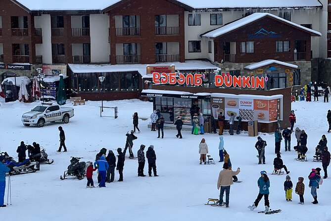 From Tbilisi to Gudauri Ski Resort, Zhinvali, Ananuri Day Trip - Stop 4: Pasanauri Lunch Break, 1 Hour to Refuel