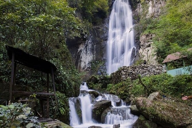 Full Day Tour from Batumi to Waterfalls - Mirveti Waterfall: the 150-meter walk to a 20-meter drop