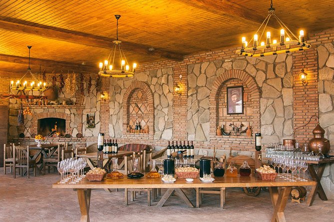 Kakheti: Signagi, Bodbe Monastery, Telavi, Wine Tour. Private tour - Second Badiauri stop: Churchkhela making and more shoti bread