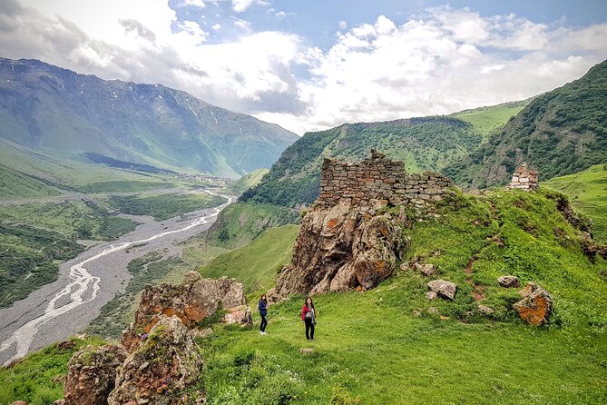 Kazbegi Adventure Day Trip - Hike to Gveleti waterfall plus Gergeti, Ananuri - Ananuri Fortified Castle Ensemble: where scenery meets old stone