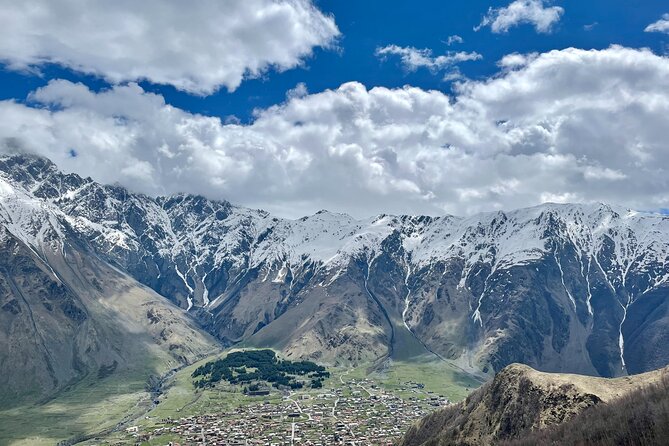 Kazbegi-Ananuri-Gudauri: Epic Views & History (Group) - Day 1 begins with Jvari Church, faith plus panoramic river views