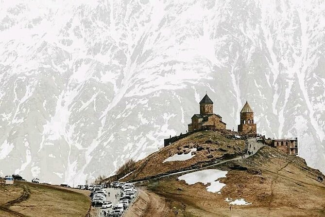 KAZBEGI GUDAURI ANANURI One day group tour From Tbilisi! - Black and White Aragvi Rivers: Why They Stay Separate