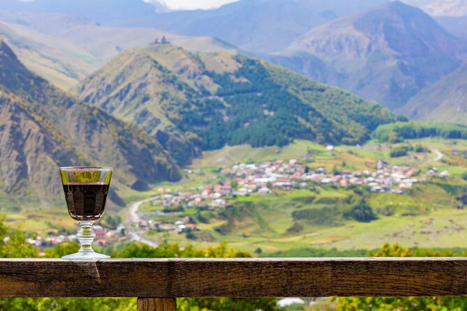 Kazbegi&Gudauri Small group tour including hotel pick up/drop-off - Stop 2: Pasanauri, khinkali country at a road junction (10 minutes)