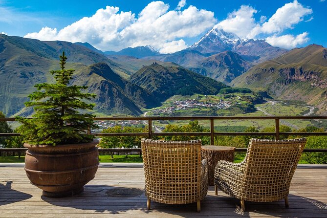 Kazbegi&Gudauri Small group tour including hotel pick up/drop-off - Stop 5: Stepantsminda, the mountain town pause (30 minutes)