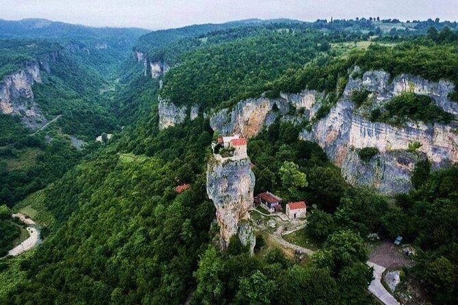 Kutaisi:Chiatura Tour with Katskhi Pillar & Cable Car Experience - Railway station and drama theater: culture stops you might not expect