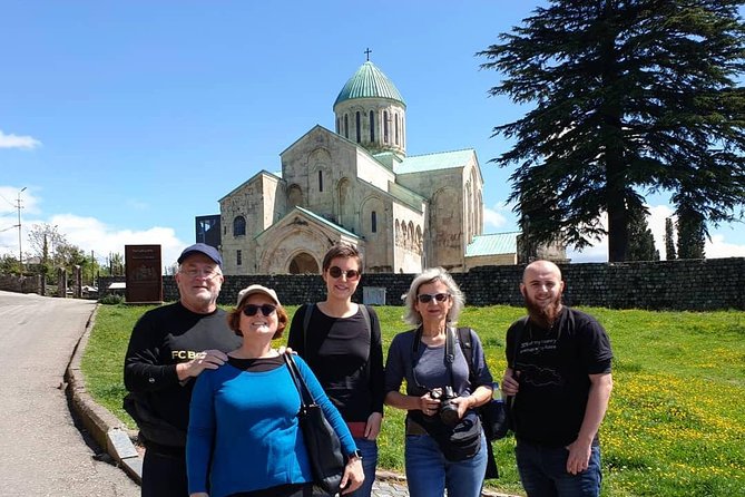 Kutaisi Walking Tour - The Opera House stop: learning what you are looking at