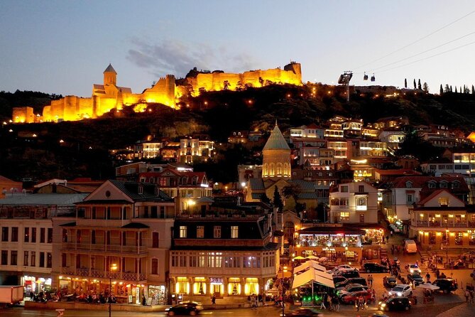 Private Adorable City Tour of Tbilisi - Narikala Fortress, the view plus the small reality check