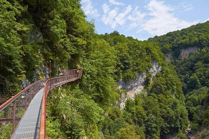 Private Canyon &Cave Tour from Batumi(Martvili,Okatse,Prometheus) - Okatse Canyon’s Hanging Trail, Transparent Sections, and Smart Selfie Viewpoint