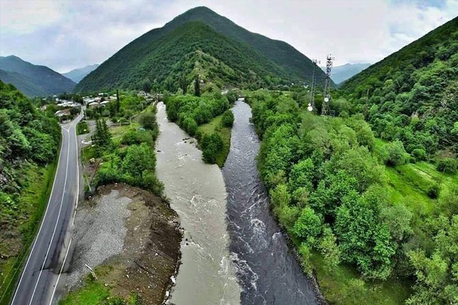 Private day tour in Kazbegi (Stepantsminda) - Friendship Monument in Gudauri: the Soviet-era mosaic you can still photograph