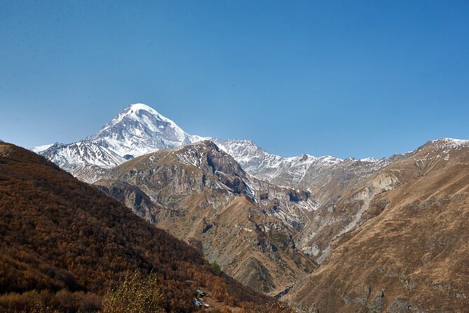 Private day trip to the Caucasus mountains and the Russian border - Ananuri Fortified Castle Ensemble and Jhinvali Reservoir Views
