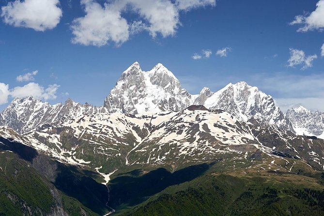 Private five days tour to Svaneti-Mestia, Ushguli, Becho,Chalaadi - Ushguli’s defensive towers and La Maria church for Skhara views