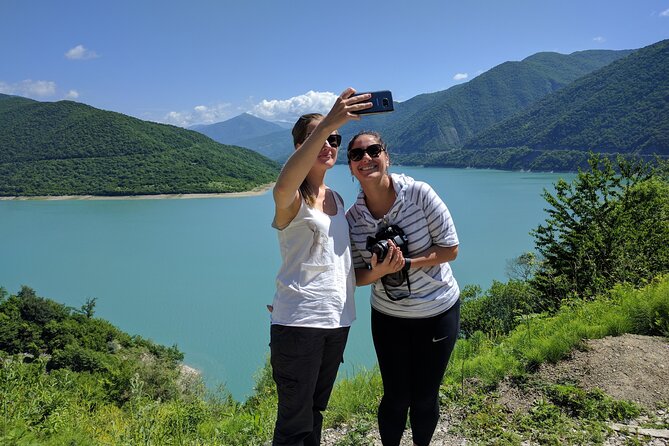 Private Kazbegi Tour: Gergeti, Ananuri & Scenic Views - Zhinvali Water Reservoir: a blue-lake stop with a legend