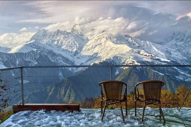 Private tour to Mestia - Ushguli - Svaneti - the magical mountains - Day 2: Dadiani palaces, Enguri Dam, then Mestia for your first Svan taste