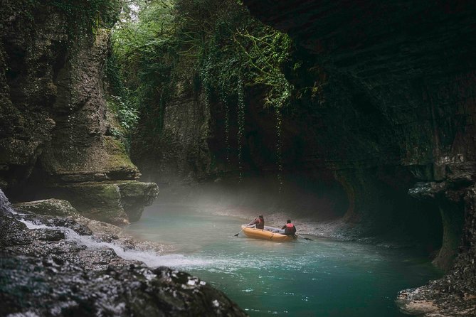 Prometheus cave, Martvili canyon, Okatse waterfall and Lomina lake from Kutaisi - Quick hits before you go