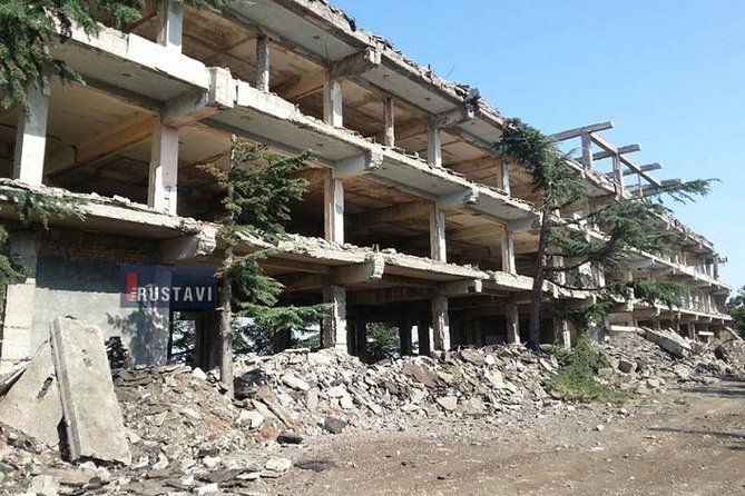 Rustavi Back in a USSR + wine tasting + Off-road to David Gareji& Natlismtsemeli - Natlismtsemeli Monastery frescoes and a shorter cave stop