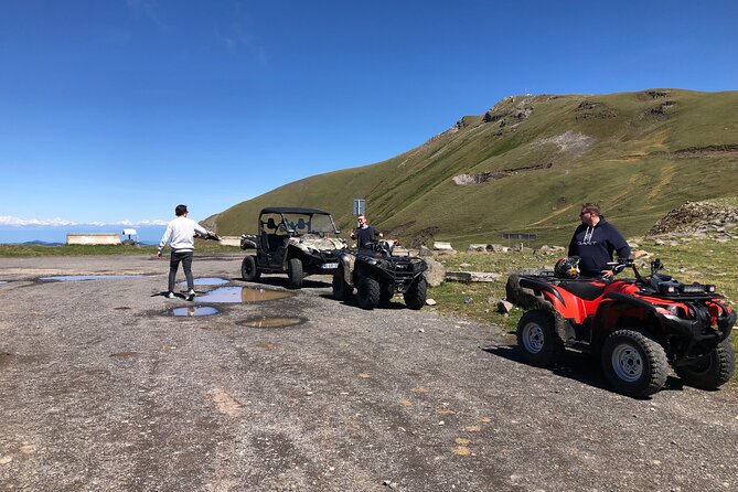 Snowmobile / Quad Bike ATV Private Tour from Bakuriani to Tabatskuri Lake - Snowmobile or quad ATV: what the ride actually feels like