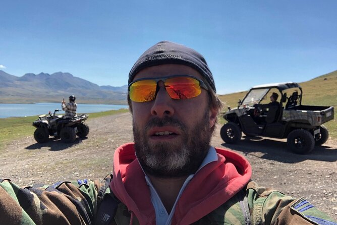Snowmobile / Quad Bike ATV Private Tour from Bakuriani to Tabatskuri Lake - The trail to Bojormi and your chances for real winter photos