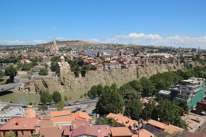 Tbilisi and Mtskheta walking Tour - Old Capital of Georgia - Holy Trinity Cathedral: New Height, Old City Contrast