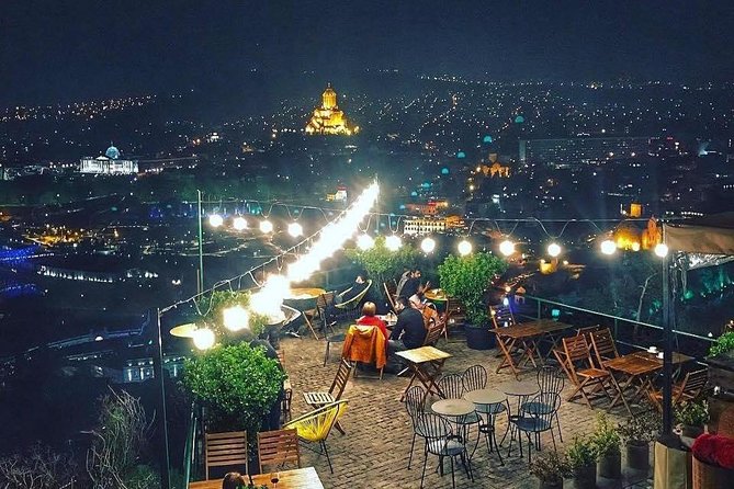 Tbilisi by Night Walking Tour - Bridge of Peace over the Kura River, LED lighting included