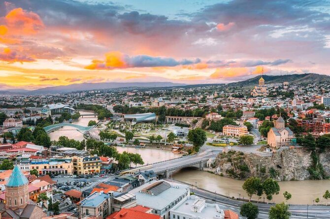 Tbilisi City Tour, Most Popular Tourists Destinations In The Capital Of Georgia - Metekhi Cathedral and Rike Park: River Views First