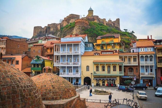 Tbilisi City Tour, Most Popular Tourists Destinations In The Capital Of Georgia - Freedom Square and the Road Toward Sameba
