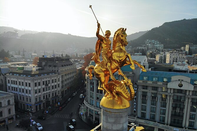 Tbilisi City Tour with Street Photography - Mother of Georgia and the Narikala connection: icon views, quick route planning