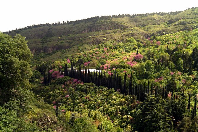 Tbilisi & Mtskheta city tour - Jvari Church above Mtskheta: the river meeting panorama