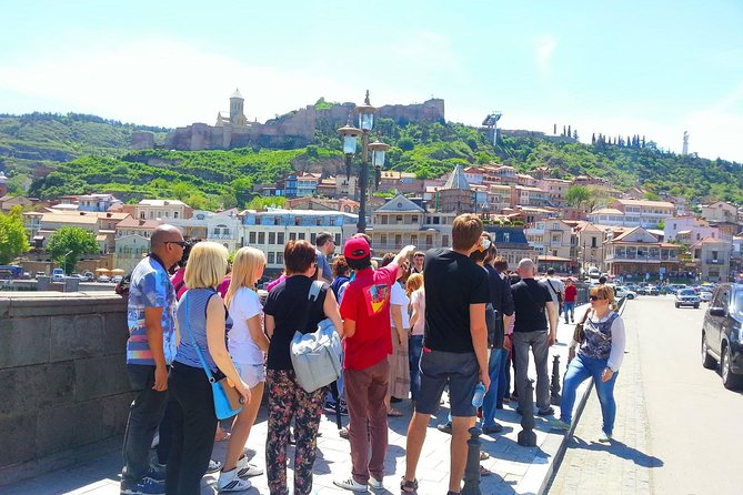 Tbilisi - Mtskheta - Jvari. Full City Tour on Hop On Hop Off Bus - Getting on board: meeting point and what hop-on really means