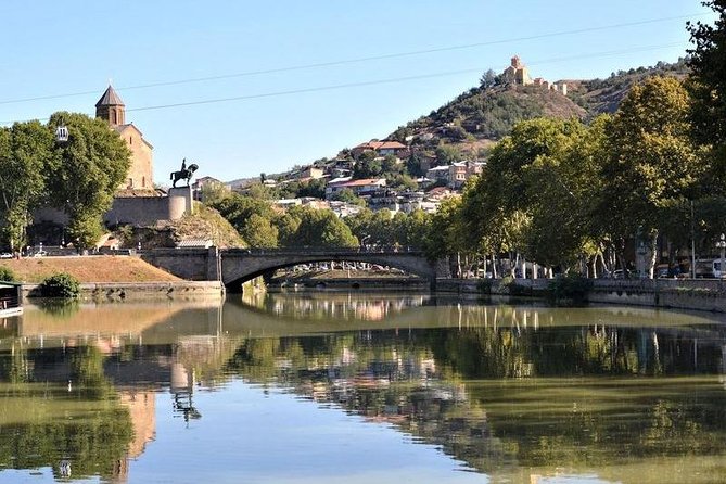 Tbilisi with all its glory and originality. (group walking tour) - The Peace Bridge and the modern debate at Rike Park