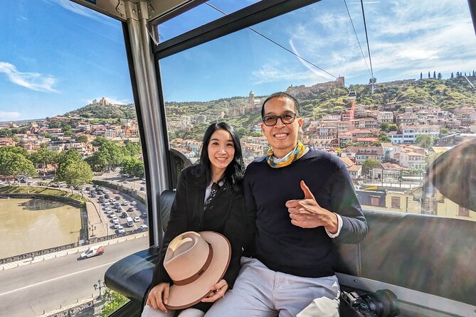 Top highlights of Tbilisi: Old City Sameba Chronicles of Georgia - Leghvtakhevi Waterfall and the Old City photo pause