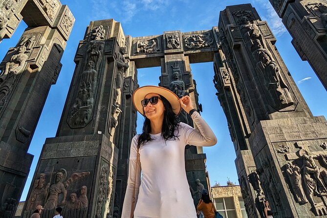 Top highlights of Tbilisi: Old City Sameba Chronicles of Georgia - Peace Bridge to Sameba Cathedral: modern symbol and spiritual center