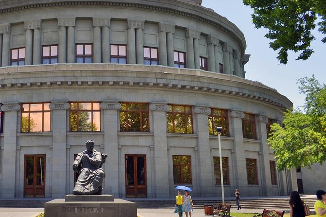 Tour to Yerevan Sevan Dilijan Armenia from Tbilisi 2 days - Yerevan on a schedule: Republic Square and the Opera House