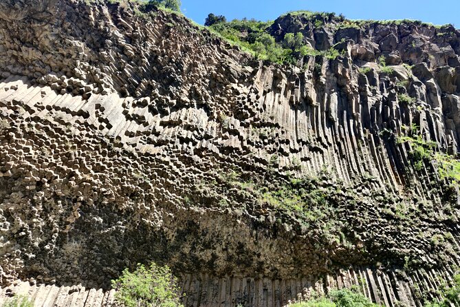 Tour to Yerevan Sevan Dilijan Armenia from Tbilisi 2 days - Garni Temple: Hellenistic drama with earthquake scars