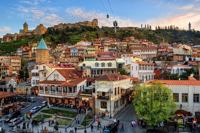Two Capitals in One Day: Tbilisi and Mtskheta Combo Tour - Old Town Tbilisi Walking Tour, Baths, Markets, and a Wine Stop