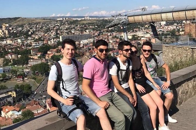 Very Friendly Tbilisi Walking Tour (wine tasting & cable car) - Vakhtang Gorgasali monument and the view-thinking that follows