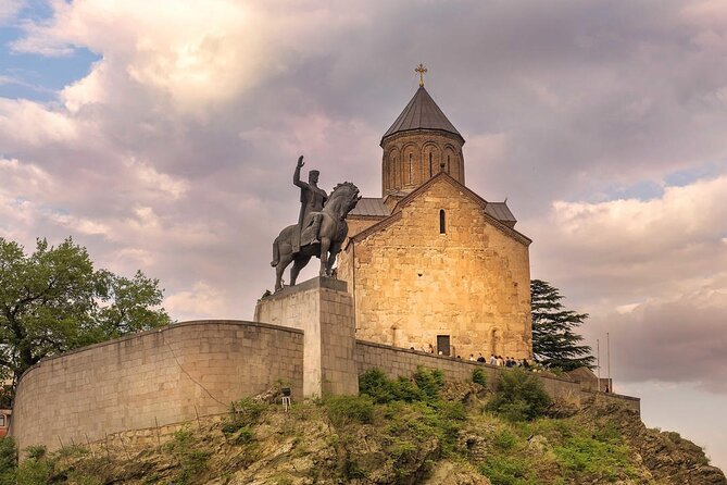 Walking City Tour in Tbilisi - Rezo Gabriadze Marionette Theater and its hourly clock-tower moment
