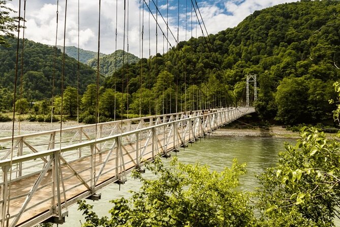 Wine and Dine Tour To Batumi Waterfalls - Mountainous Adjara - Mirveti Waterfall: a 22-meter drop plus a Soviet narrow bridge
